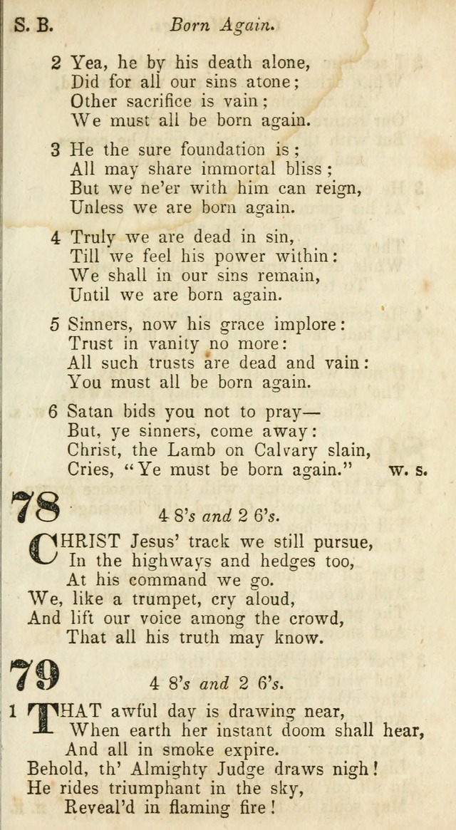 A Collection of Hymns: for camp meetings, revivals, &c., for the use of the Primitive Methodists page 69