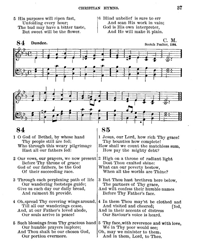 Christian Hymns: for church, school and home, with music page 35
