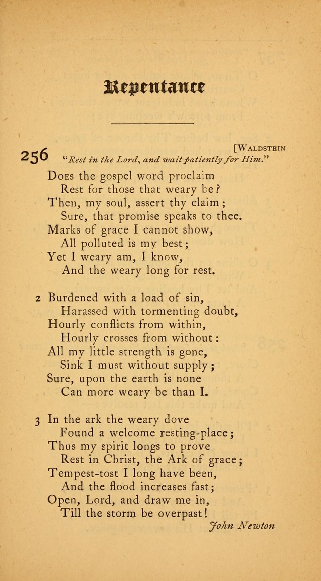 The College Hymnal: for divine service at Yale College in the Battell Chapel page 185