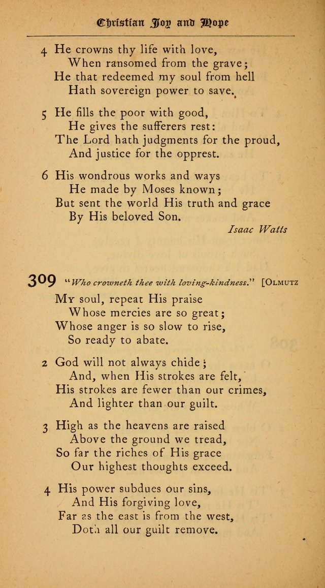 The College Hymnal: for divine service at Yale College in the Battell Chapel page 222