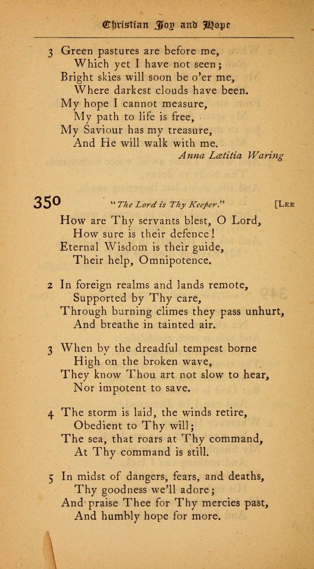 The College Hymnal: for divine service at Yale College in the Battell Chapel page 252