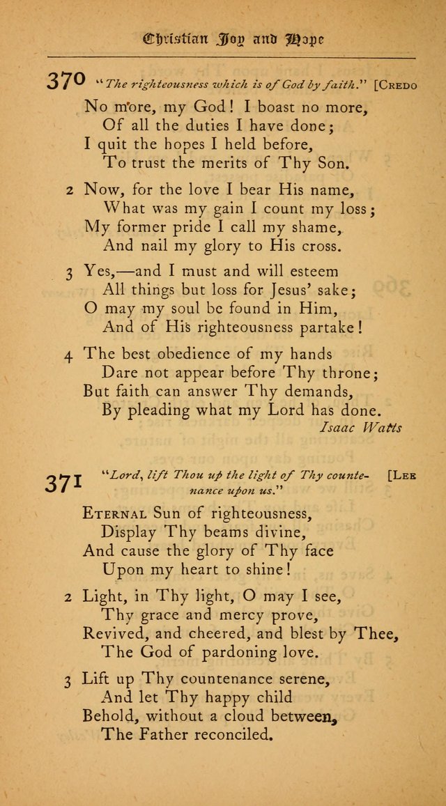 The College Hymnal: for divine service at Yale College in the Battell Chapel page 266