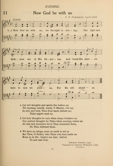 The Concord Hymnal: for Day School, Sunday School and Home page 11