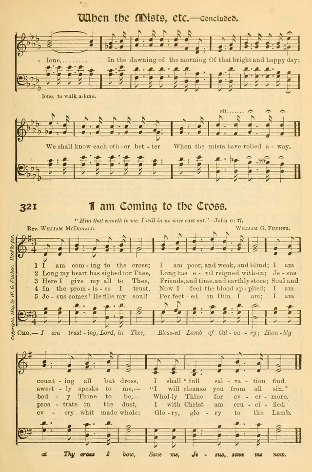 Church Hymns and Gospel Songs: for use in church services, prayer meetings, and other religious gatherings  page 157