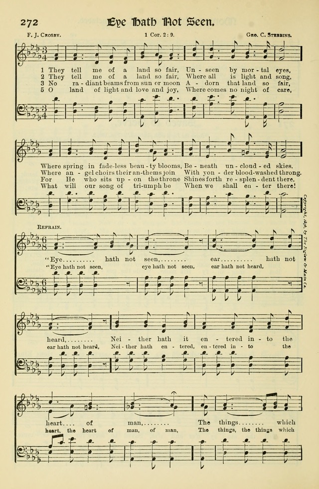 Church Hymns and Gospel Songs: for use in church services, prayer meetings, and other religious services page 108