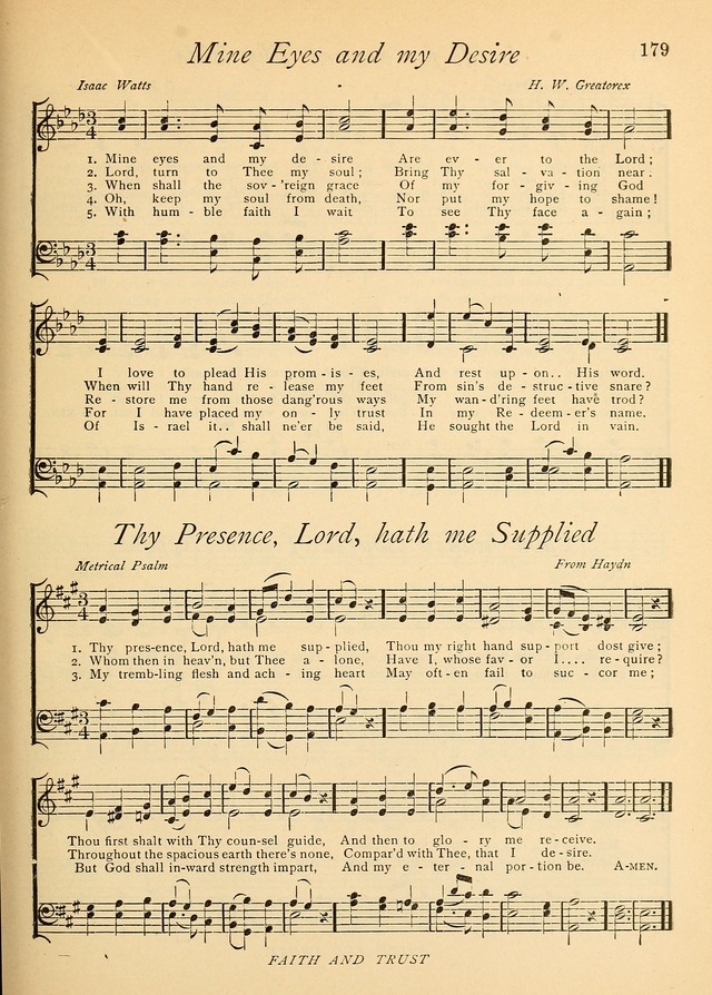 The Church and Home Hymnal: containing hymns and tunes for church service, for prayer meetings, for Sunday schools, for praise service, for home circles, for young people, children and special occasio page 192