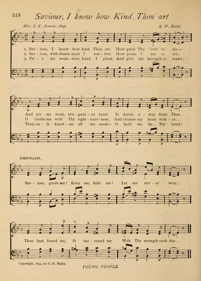The Church and Home Hymnal: containing hymns and tunes for church service, for prayer meetings, for Sunday schools, for praise service, for home circles, for young people, children and special occasio page 331