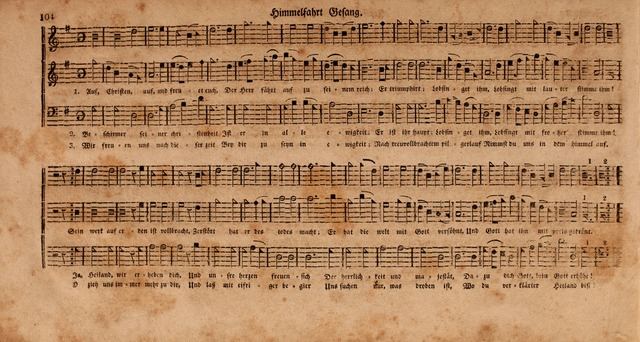 Choral Harmonie: enthaltend Kirchen-Melodien page 121