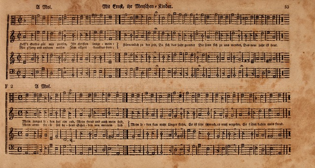 Choral Harmonie: enthaltend Kirchen-Melodien page 70