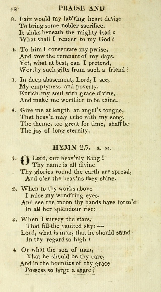 A Collection of Hymns and a Liturgy for the Use of Evangelical Lutheran Churches: to which are added prayers for families and individuals page 18