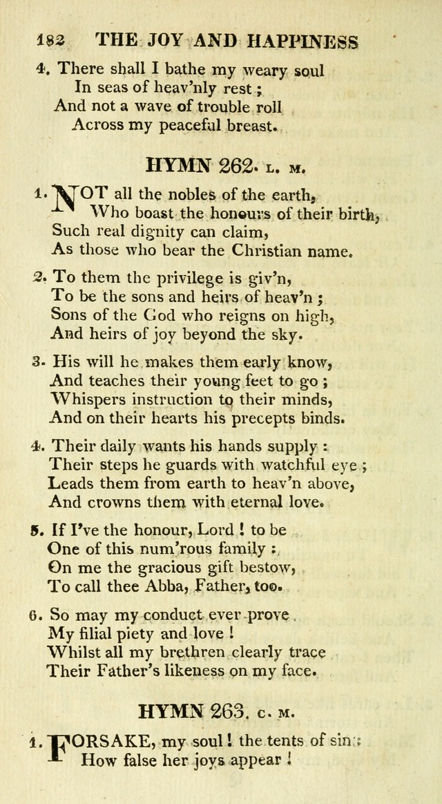 A Collection of Hymns and a Liturgy for the Use of Evangelical Lutheran Churches: to which are added prayers for families and individuals page 182