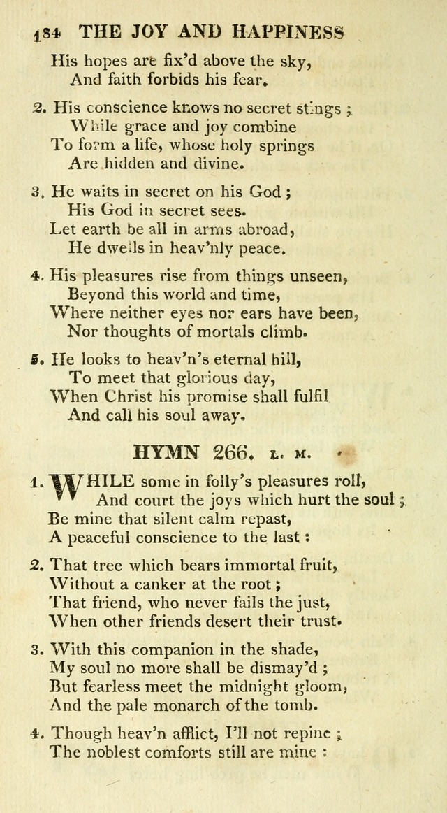 A Collection of Hymns and a Liturgy for the Use of Evangelical Lutheran Churches: to which are added prayers for families and individuals page 184