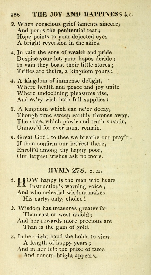 A Collection of Hymns and a Liturgy for the Use of Evangelical Lutheran Churches: to which are added prayers for families and individuals page 188