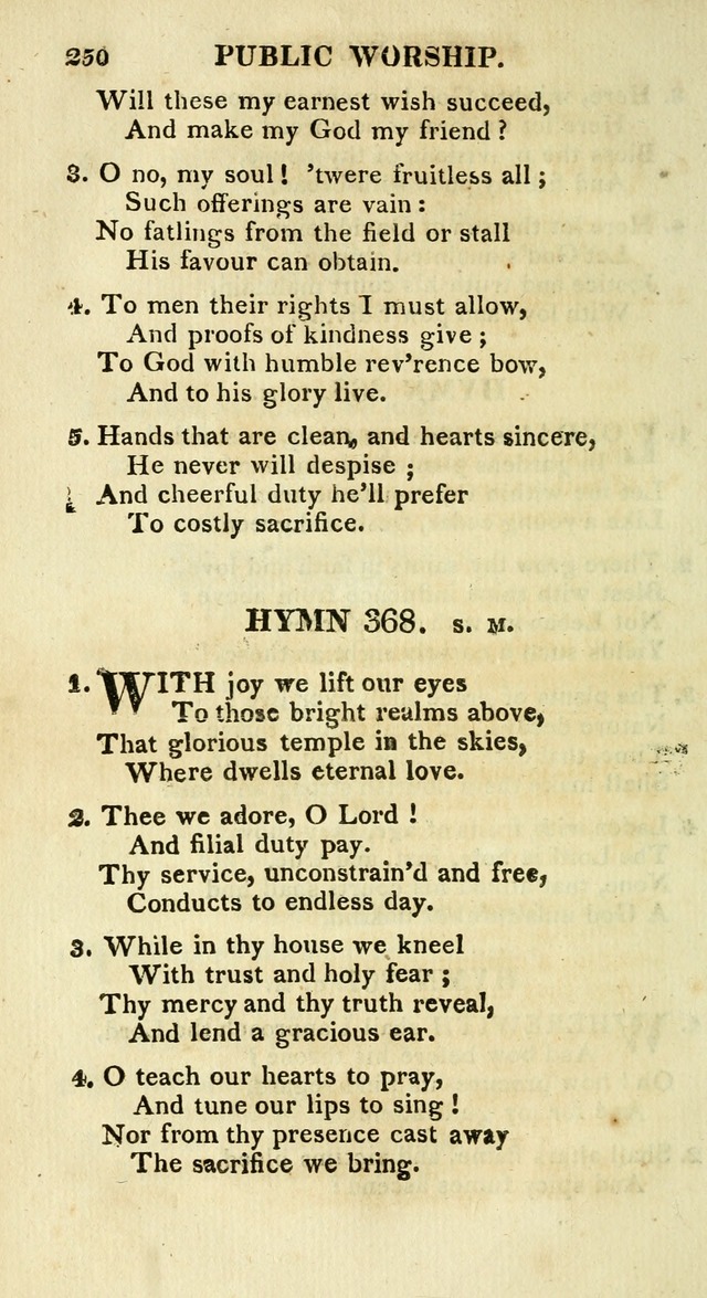 A Collection of Hymns and a Liturgy for the Use of Evangelical Lutheran Churches: to which are added prayers for families and individuals page 250