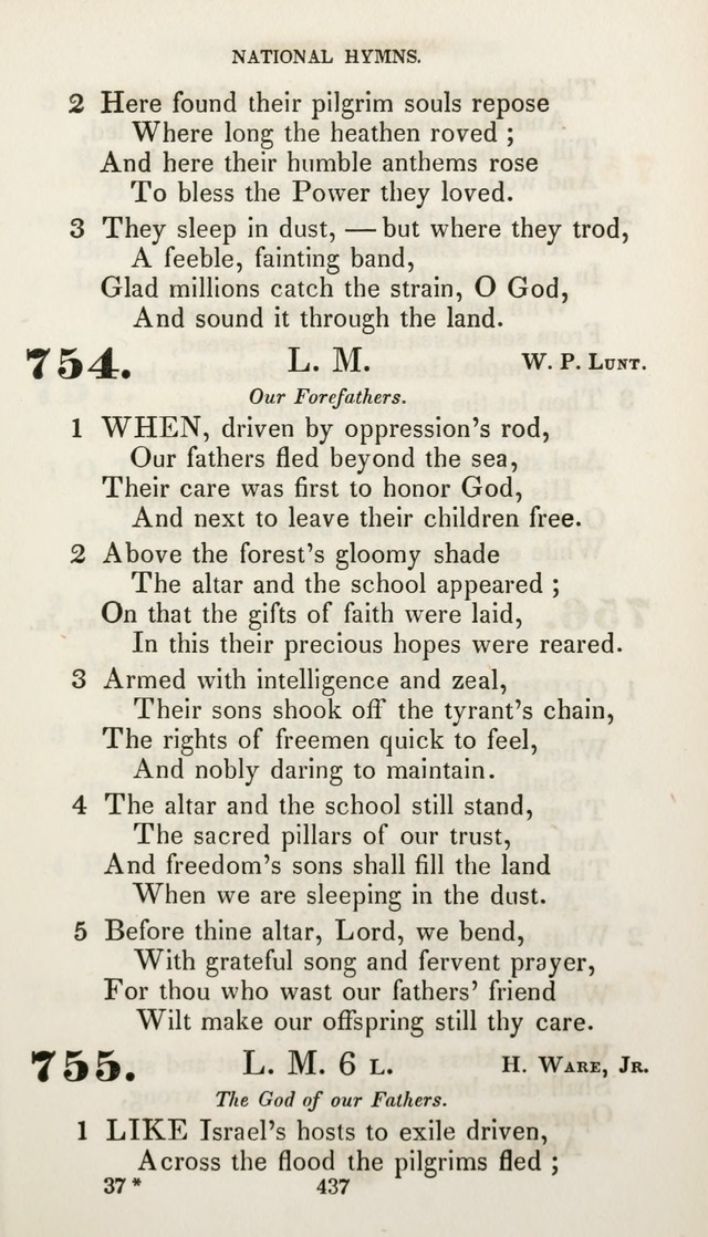Christian Hymns for Public and Private Worship: a collection compiled  by a committee of the Cheshire Pastoral Association (11th ed.) page 437