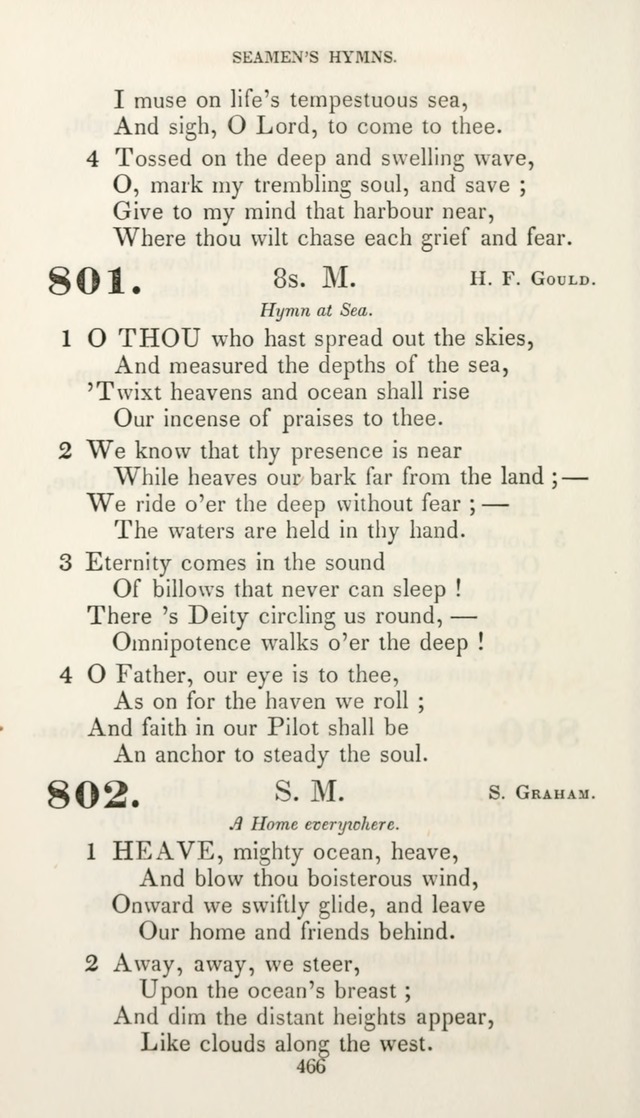 Christian Hymns for Public and Private Worship: a collection compiled  by a committee of the Cheshire Pastoral Association (11th ed.) page 466