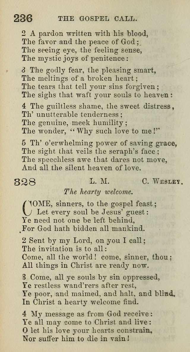 A Collection of Hymns for Public, Social, and Domestic Worship page 238