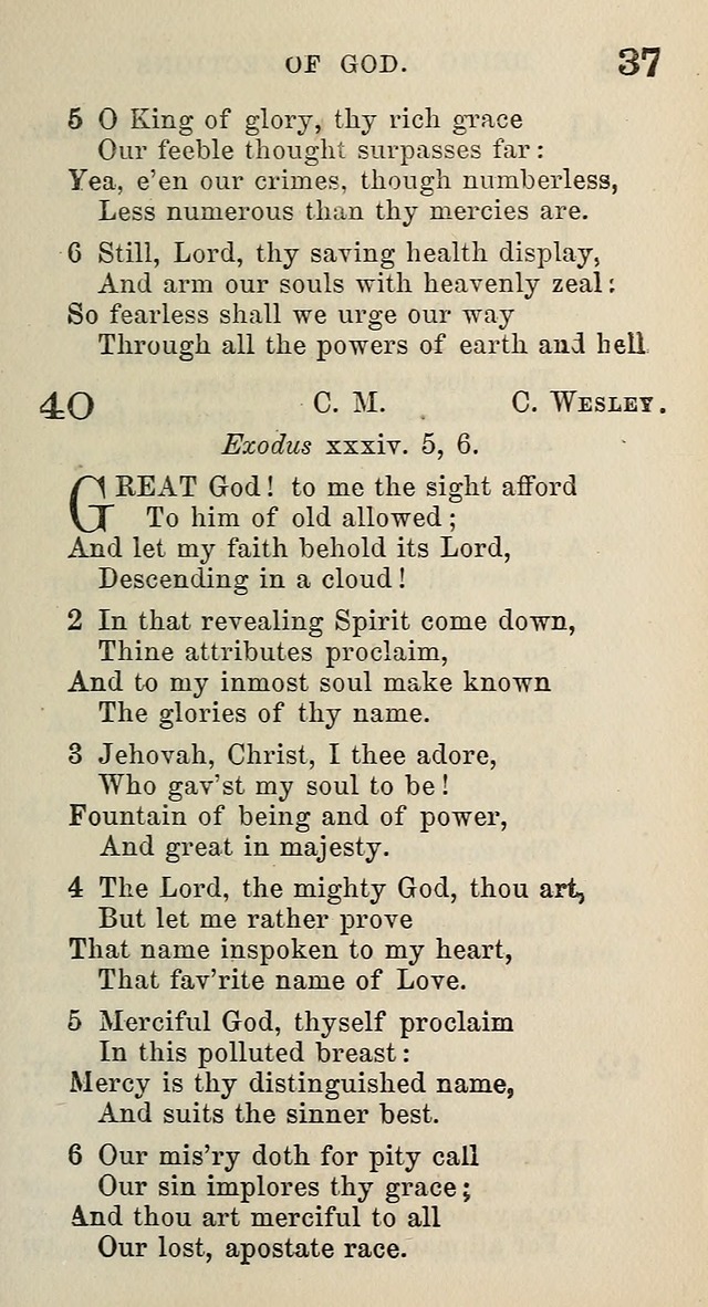 A Collection of Hymns for Public, Social, and Domestic Worship page 37