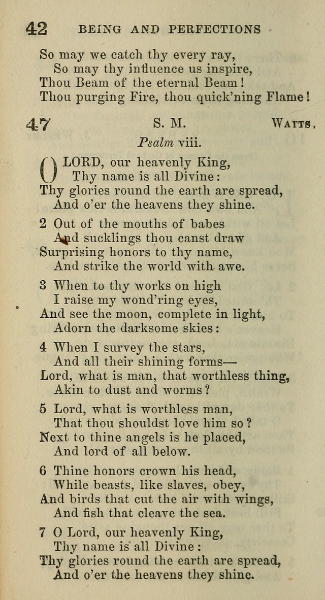 A Collection of Hymns for Public, Social, and Domestic Worship page 42