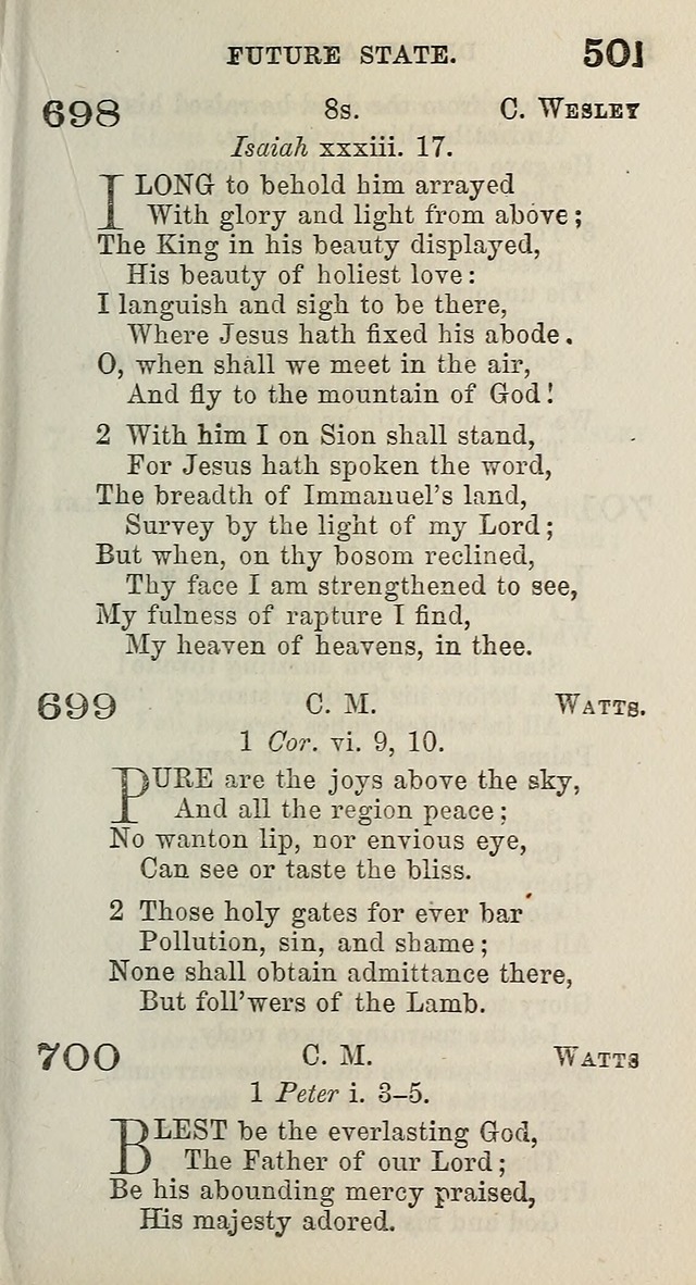 A Collection of Hymns for Public, Social, and Domestic Worship page 505