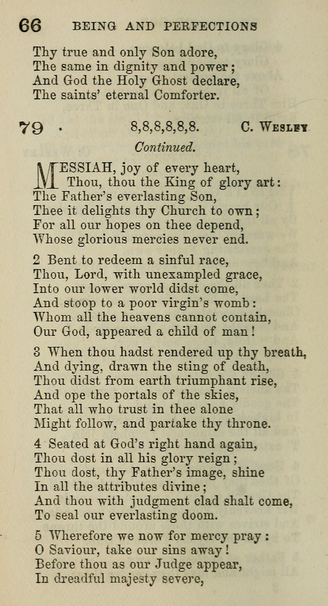 A Collection of Hymns for Public, Social, and Domestic Worship page 66
