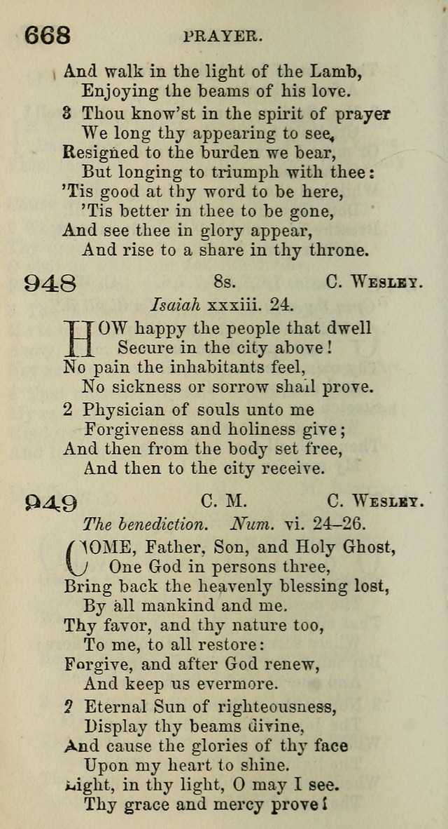 A Collection of Hymns for Public, Social, and Domestic Worship page 672