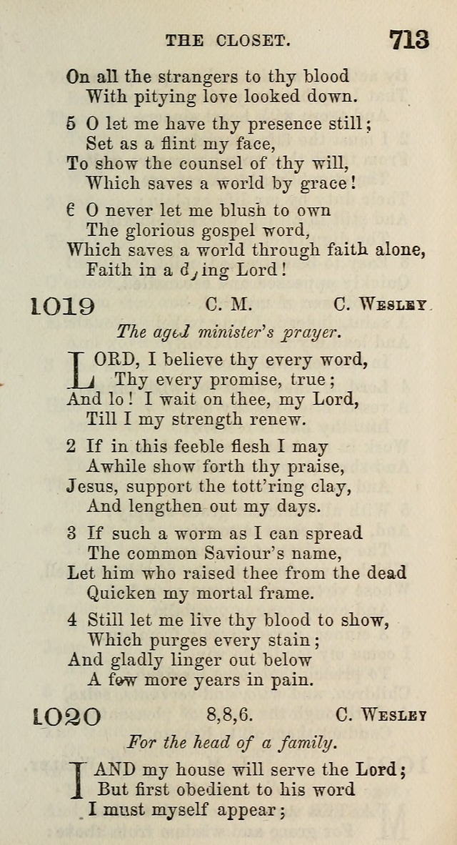 A Collection of Hymns for Public, Social, and Domestic Worship page 717