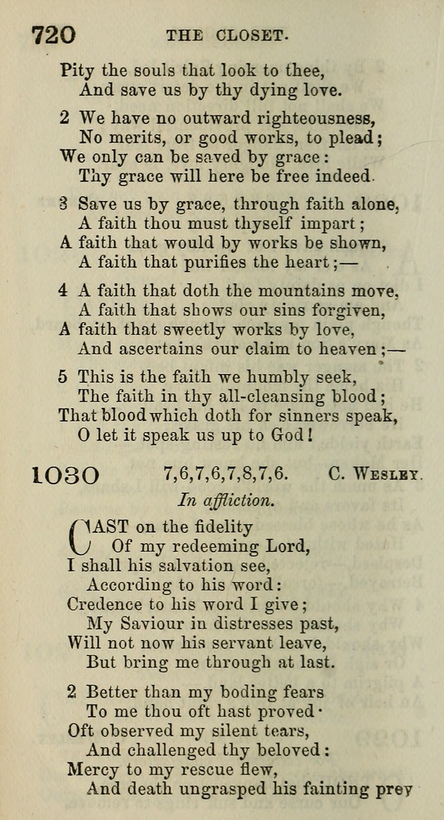A Collection of Hymns for Public, Social, and Domestic Worship page 726