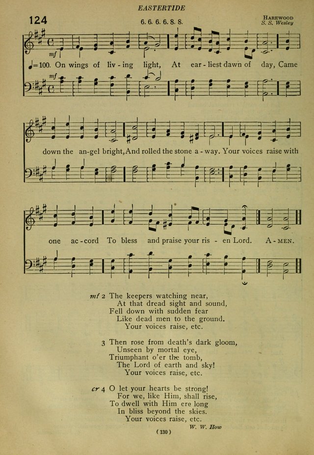 The Church Hymnal: containing hymns approved and set forth by the general conventions of 1892 and 1916; together with hymns for the use of guilds and brotherhoods, and for special occasions (Rev. ed) page 131