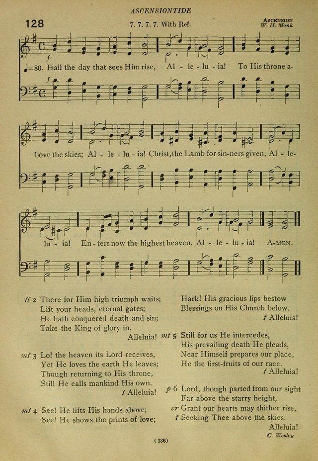 The Church Hymnal: containing hymns approved and set forth by the general conventions of 1892 and 1916; together with hymns for the use of guilds and brotherhoods, and for special occasions (Rev. ed) page 137