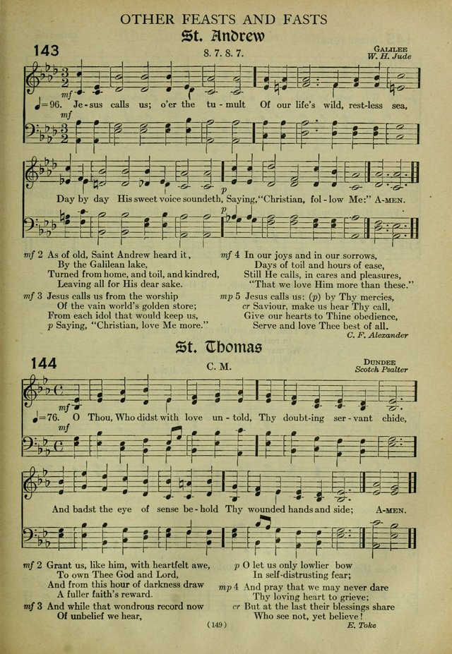 The Church Hymnal: containing hymns approved and set forth by the general conventions of 1892 and 1916; together with hymns for the use of guilds and brotherhoods, and for special occasions (Rev. ed) page 150