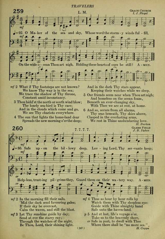 The Church Hymnal: containing hymns approved and set forth by the general conventions of 1892 and 1916; together with hymns for the use of guilds and brotherhoods, and for special occasions (Rev. ed) page 248