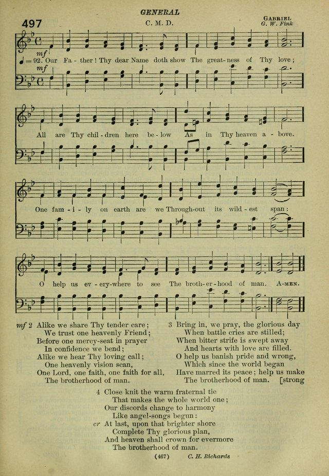 The Church Hymnal: containing hymns approved and set forth by the general conventions of 1892 and 1916; together with hymns for the use of guilds and brotherhoods, and for special occasions (Rev. ed) page 468
