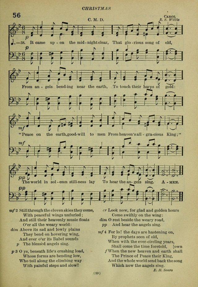 The Church Hymnal: containing hymns approved and set forth by the general conventions of 1892 and 1916; together with hymns for the use of guilds and brotherhoods, and for special occasions (Rev. ed) page 60
