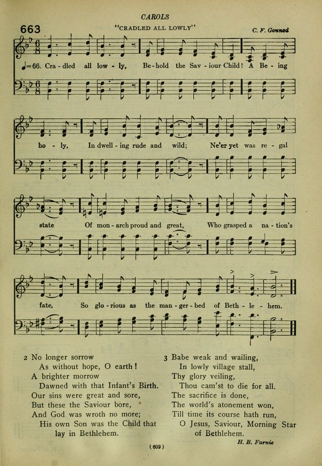The Church Hymnal: containing hymns approved and set forth by the general conventions of 1892 and 1916; together with hymns for the use of guilds and brotherhoods, and for special occasions (Rev. ed) page 612
