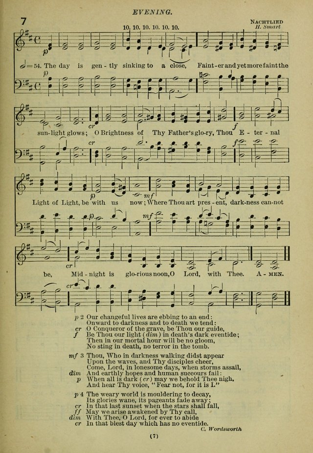 The Church Hymnal: containing hymns approved and set forth by the general conventions of 1892 and 1916; together with hymns for the use of guilds and brotherhoods, and for special occasions (Rev. ed) page 8