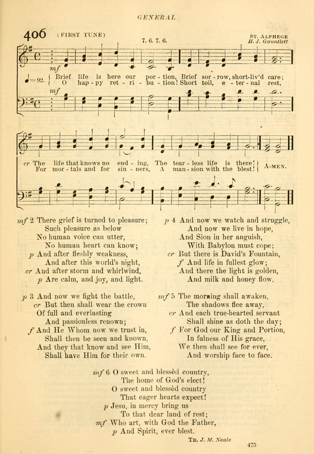 The Church Hymnal: revised and enlarged in accordance with the action of the General Convention of the Protestant Episcopal Church in the United States of America in the year of our Lord 1892... page 532