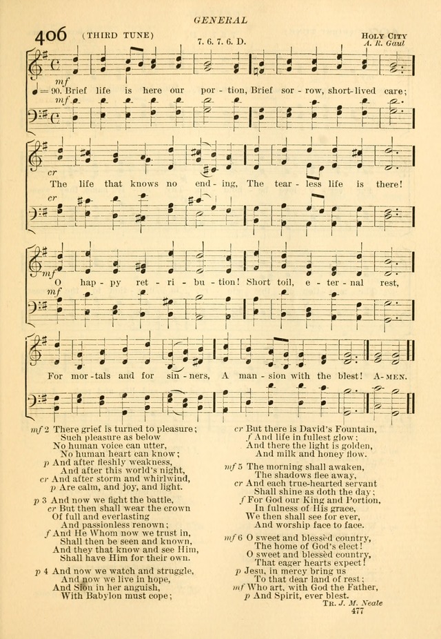 The Church Hymnal: revised and enlarged in accordance with the action of the General Convention of the Protestant Episcopal Church in the United States of America in the year of our Lord 1892... page 534