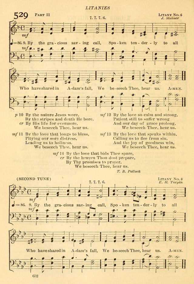 The Church Hymnal: revised and enlarged in accordance with the action of the General Convention of the Protestant Episcopal Church in the United States of America in the year of our Lord 1892... page 689