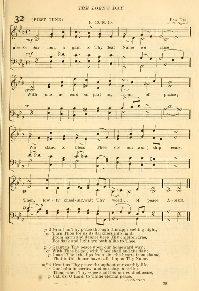 The Church Hymnal: revised and enlarged in accordance with the action of the General Convention of the Protestant Episcopal Church in the United States of America in the year of our Lord 1892... page 96
