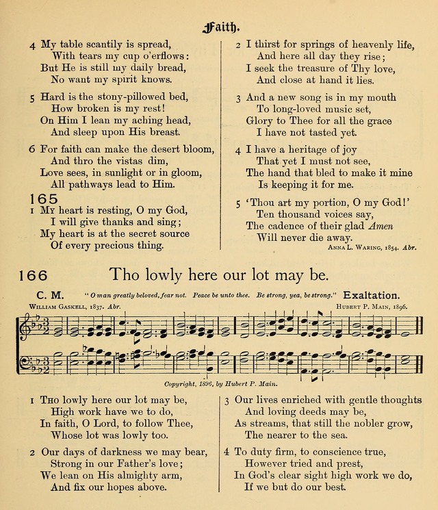 College Hymnal: a selection of Christian praise-songs for the uses of worship in universities, colleges and advanced schools. page 124