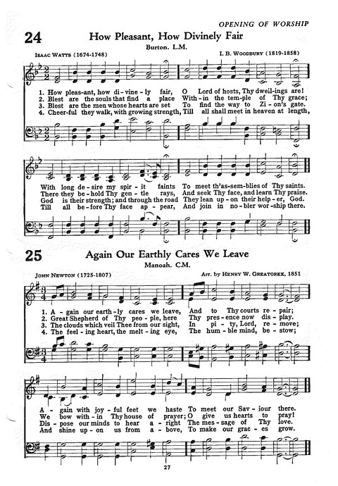 The Church Hymnal: the official hymnal of the Seventh-Day Adventist Church page 19
