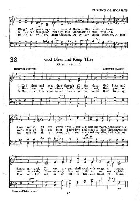 The Church Hymnal: the official hymnal of the Seventh-Day Adventist Church page 29