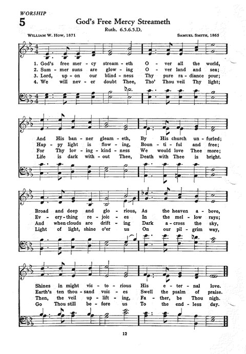 The Church Hymnal: the official hymnal of the Seventh-Day Adventist Church page 4