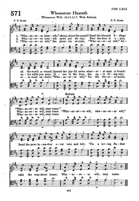 The Church Hymnal: the official hymnal of the Seventh-Day Adventist Church page 447