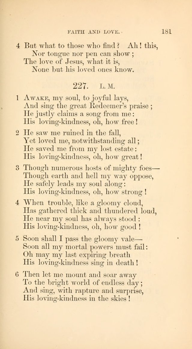A Collection of Hymns: Supplementary to the Psalms and Hymns of Dr. Watts page 188