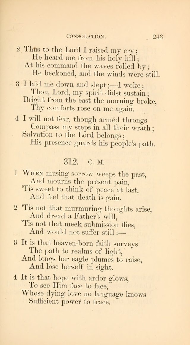 A Collection of Hymns: Supplementary to the Psalms and Hymns of Dr. Watts page 250