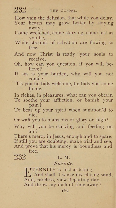A Collection of Hymns and Sacred Songs: suited to both private and public devotions, and especially adapted to the wants and uses of the brethren of the Old German Baptist Church page 156