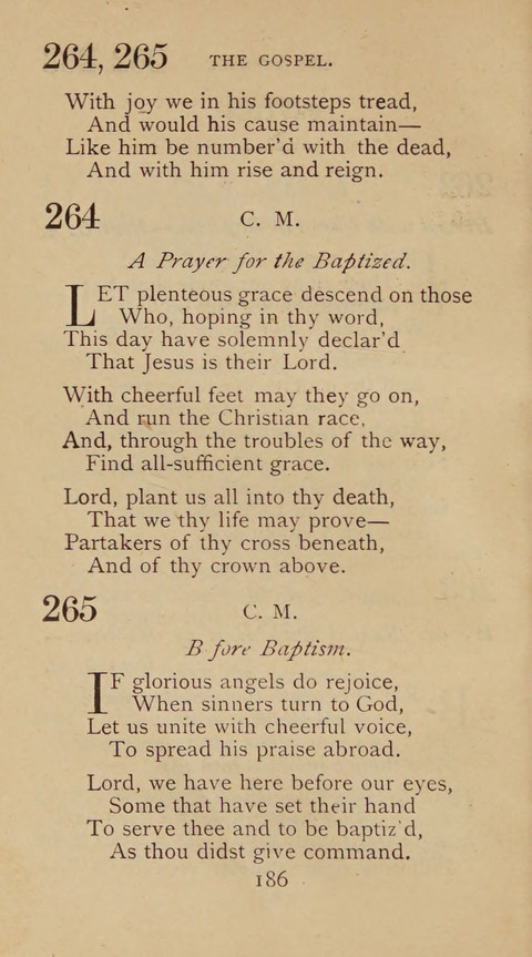 A Collection of Hymns and Sacred Songs: suited to both private and public devotions, and especially adapted to the wants and uses of the brethren of the Old German Baptist Church page 180