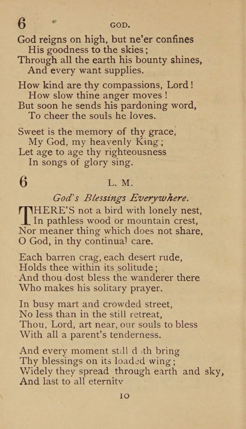 A Collection of Hymns and Sacred Songs: suited to both private and public devotions, and especially adapted to the wants and uses of the brethren of the Old German Baptist Church page 4